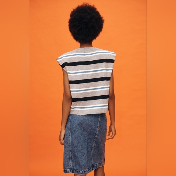 NWT The Noah Muscle Tank Sweater by Maeve Antropologie Size S - Picture 3 of 6